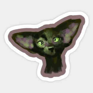 kitten cat bengal Sticker